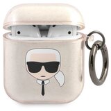 Karl Lagerfeld ETUI Z BLEŠČICAMI KARL'S HEAD ETUI ZA AIRPODS 1/2 ZLAT ETUI, (22006419) | Shoptok.si