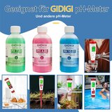 GIDIGI 3x pH kalibracijska raztopina 250 ml (pH 4.00/7.00/10.01) | Shoptok.si