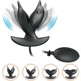 Pretty Love Hanson Inflatable & Vibrating Anal Plug Black | shoptok.hr