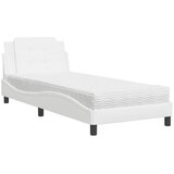  Okvir kreveta bez madraca Zadar bijeli 90 x 200 cm od umjetne kože | shoptok.hr