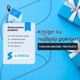 Slušaj.rs Poklon kartica šestomesečna pretplata na audio-knjige Cene