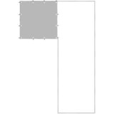  Kavez za pse srebrni 4,84 m² čelični | shoptok.hr