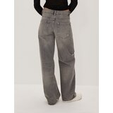 Reserved - Wide leg traperice - siva | shoptok.hr