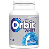 Orbit white freshmint žvake 83g Cene