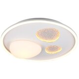  Bijela LED stropna svjetiljka s daljinskim upravljačem/s mogućnosti zatamnjivanja Pebble – | shoptok.hr