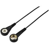 TRU COMPONENTS TC-12356292 ESD kabel za uzemljenje crna 2.40 m pritisni gumb 4 mm, pritisni gumb 10 mm | Eponuda.ba
