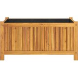  Vrtna sadilica s oblogom 80x42x40 cm od masivnog drva bagrema | shoptok.hr