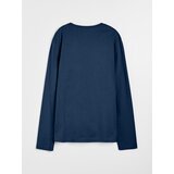 Sinsay Pamučna henley majica s dugim rukavima | shoptok.hr