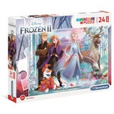 Clementoni Snježno kraljevstvo 2 maxi puzzle 24kom - | shoptok.hr