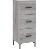  Komoda boja hrasta sonome 34,5x34x90 cm od konstruiranog drva | shoptok.hr