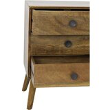 Light & Living Smeđa niska komoda od masivnog drveta 114x80 cm Espita – | shoptok.hr