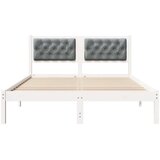  Konstrukcija postelje Svetlo siva 150 x 200 cm blago, (5000084243) | Shoptok.si