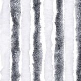  Zastor protiv muha sivo-bijeli 100 x 200 cm od šenila | shoptok.hr