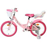 Volare dječji bicikl Unicorn 16″ roza boje, dvije ručne kočnice | shoptok.hr