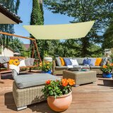  Sjenila jedra Aktive U obliku trokuta Krema 300 x 0 5 x 400 cm (4 kom.) | shoptok.hr