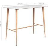  5-dijelni barski set bijelo-crni | shoptok.hr