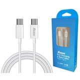  Xwave Kabl USB Tip-C muški na Tip-C muški 1M 5A 5Gbps,65W punjenje,bakar,beli | ePonuda.com