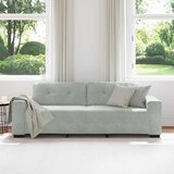  Trosjed Sofa Svijetlosiva 220x78x80 cm Baršun | Shoptok.si