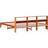  Okvir kreveta bez madraca voštano smeđi 200x200 cm od borovine | shoptok.hr