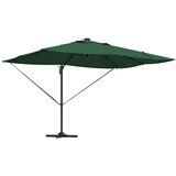  Suncobran Zelena 352 x 251 x 265 cm Poliester i aluminij | Eponuda.ba