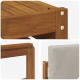  Set vanjskih sofa 11 kom. Prirodna i svijetlo siva | shoptok.hr