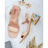Resti Women's Sandals on a post with crystals Ohvare | shoptok.hr