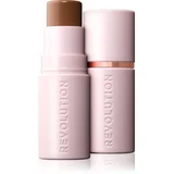 Makeup Revolution Skin Silk Bronzer Stick kremasti bronzer v paličici odtenek Sunkissed 4.5 g