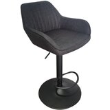 Unique Furniture Temno siv barski stol z nastavljivo višino Nolan – | Shoptok.si