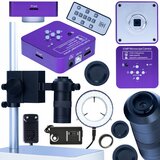 Rosfix digitalni mikroskop pro z osvetljevalnikom puppis pink pro hdmi usb sd 51MP 4V1, (22084117) Cene