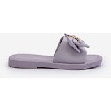 Boto Women's Slippers with Bow Lavender Arsicada | Shoptok.si