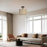Opviq bambu 09 abajurlu plafonyer avize oakblack chandelier | ePonuda.com