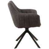  Stolica AZALIA - Tkanina - tamno siva | shoptok.hr