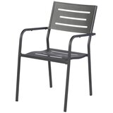 Exotan Antracitno siva metalna vrtna stolica Hawaii – | shoptok.hr