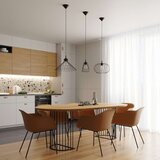  sollux SL.1185 - luster na sajli tsuno 1xE27/15W/230V crna | Eponuda.com