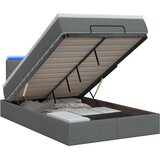 od pjene s madracem i LED-om Tamnosiva 120 x 190 cm | shoptok.hr