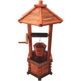  Drveni bunar za vrt - ukras 100 cm | shoptok.hr