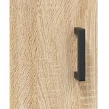  Visoka komoda hrasta sonome 69,5x34x180cm od konstruiranog drva | shoptok.hr