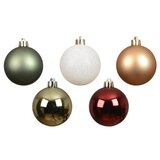 DEKOR DOM dekoracija - hanging bauble set mix 30pcs 6cm 023965 - assorted dark - kmg ( 045617 ) | Eponuda.com