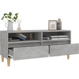  ormarić boja betona 100x34,5x44,5 cm od konstruiranog drva | shoptok.hr