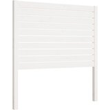  Uzglavlje za krevet bijelo 96 x 4 x 100 cm od masivne borovine | Eponuda.com