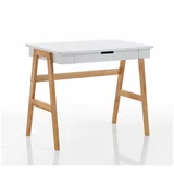 Tomasucci Radni stol s bijelom pločom stola 55x90 cm –