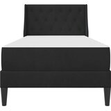  Okvir kreveta s madracem s madracem Crna 90 x 200 cm Baršun | shoptok.hr