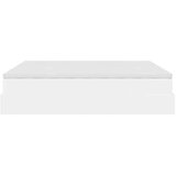 vidaXL Okvir kreveta s madracima bijela 160x200 cm umjetna koža | shoptok.hr