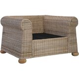 The Living Store Fotelj z blazinami naravni ratan - Fotelj, (21420333) | Shoptok.si