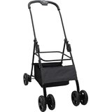  Sklopiva kolica za kućne ljubimce Podesiva Crna 81 x 47 x 99 cm | shoptok.hr