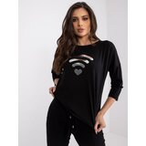 RUE PARIS Blouse-RV-BZ-7547.12P-black | ePonuda.com