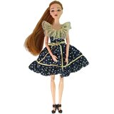  Lutka za igru Emily za modnu reviju sa crnom torbicom - 30 cm | shoptok.hr