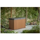 Keter Rjava plastična vrtna škatla za shranjevanje Darwin – | Shoptok.si