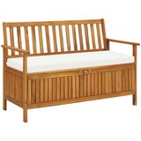 vidaXL Vrtna klop za shranjevanje trden akacijev les XL 120x63x84 cm Cene