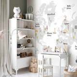  Foto tapeta - Minimalist Map for Children\'s Room 300x210 Vodootporna | shoptok.hr
